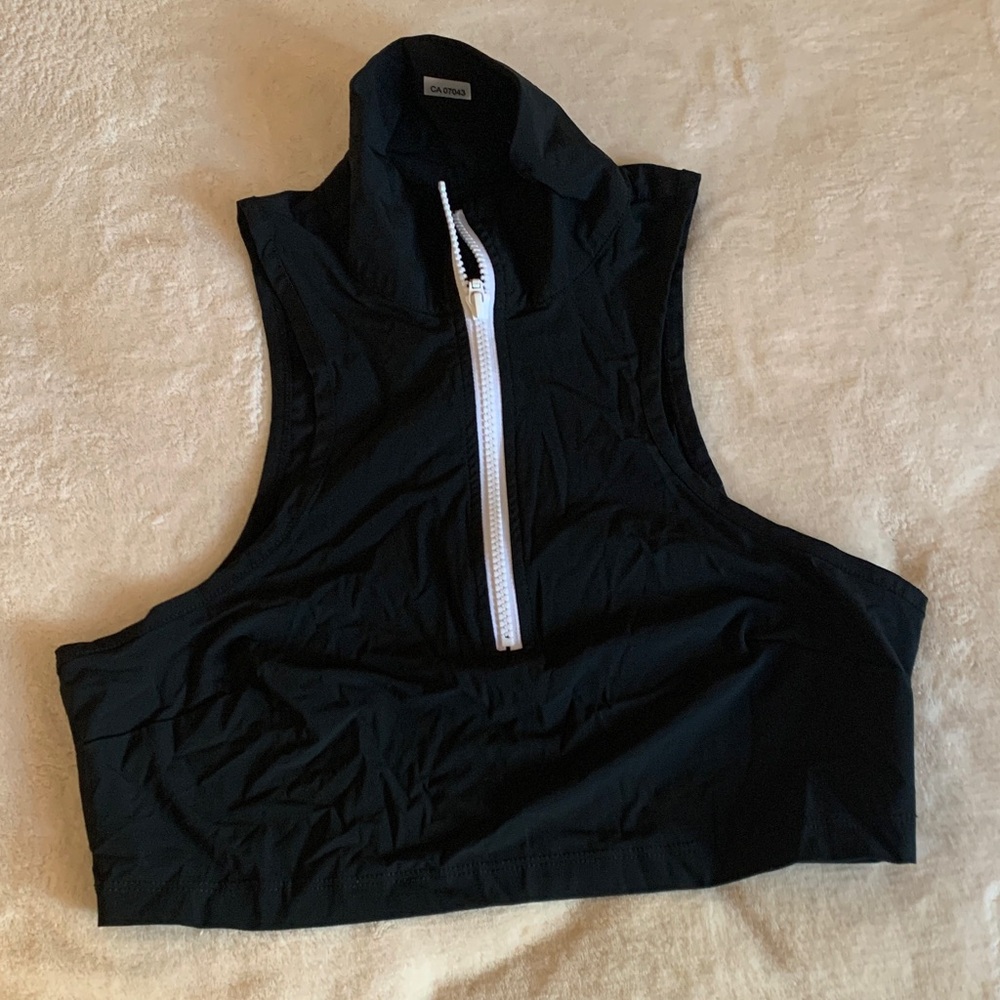 Juicy Couture Black Sleeveless Vest
